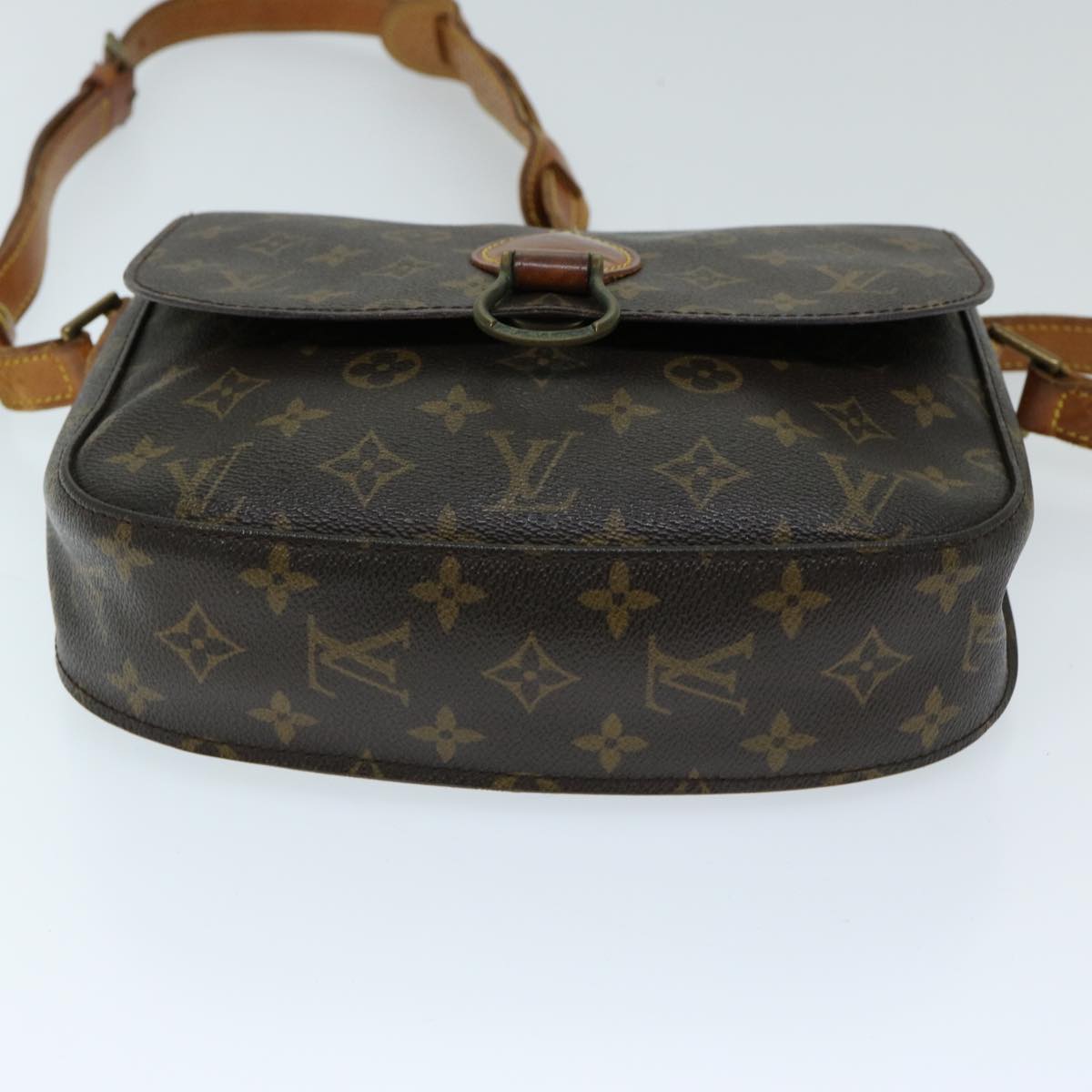 LOUIS VUITTON Monogram Saint Cloud GM Shoulder Bag M51242 LV Auth 69513