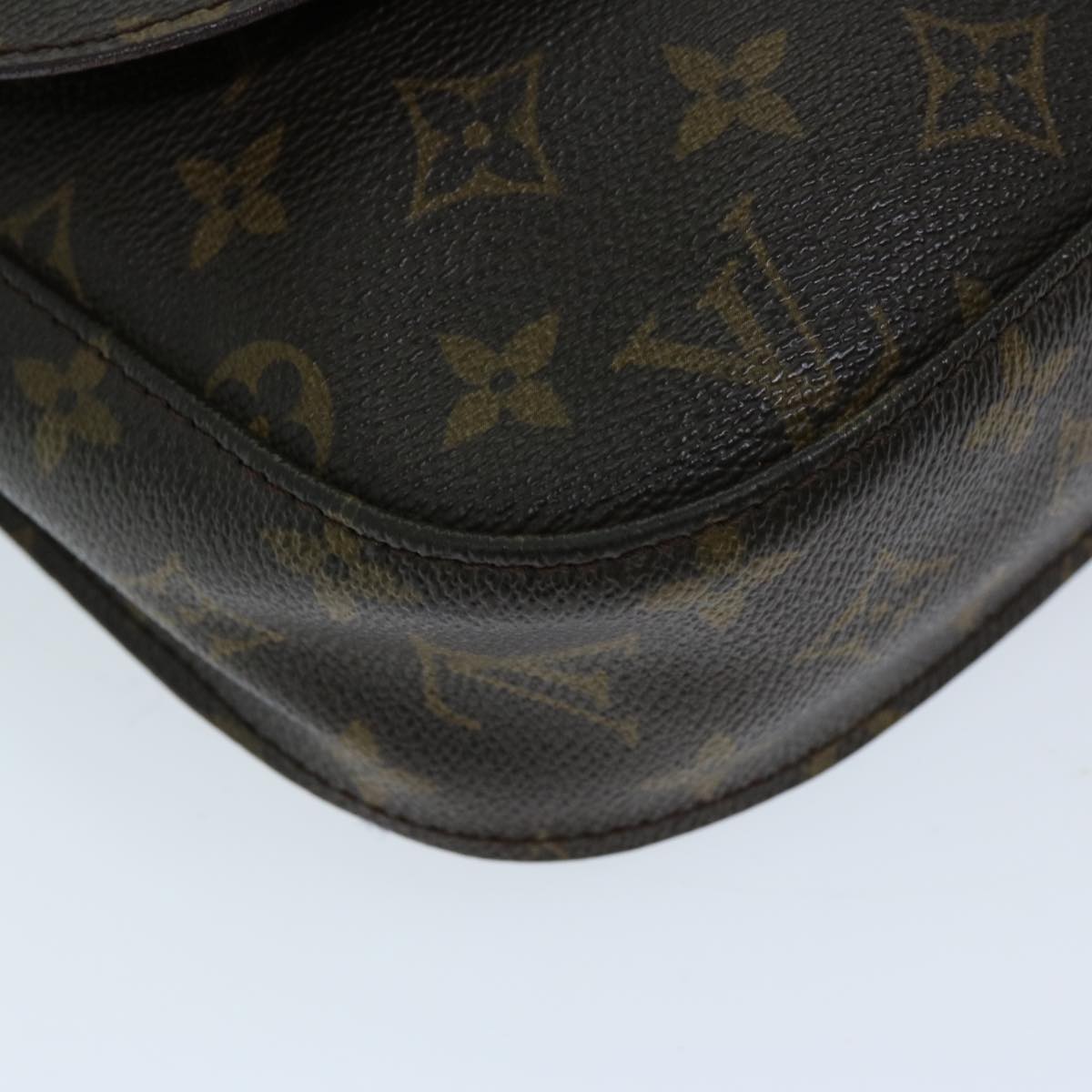 LOUIS VUITTON Monogram Saint Cloud GM Shoulder Bag M51242 LV Auth 69513