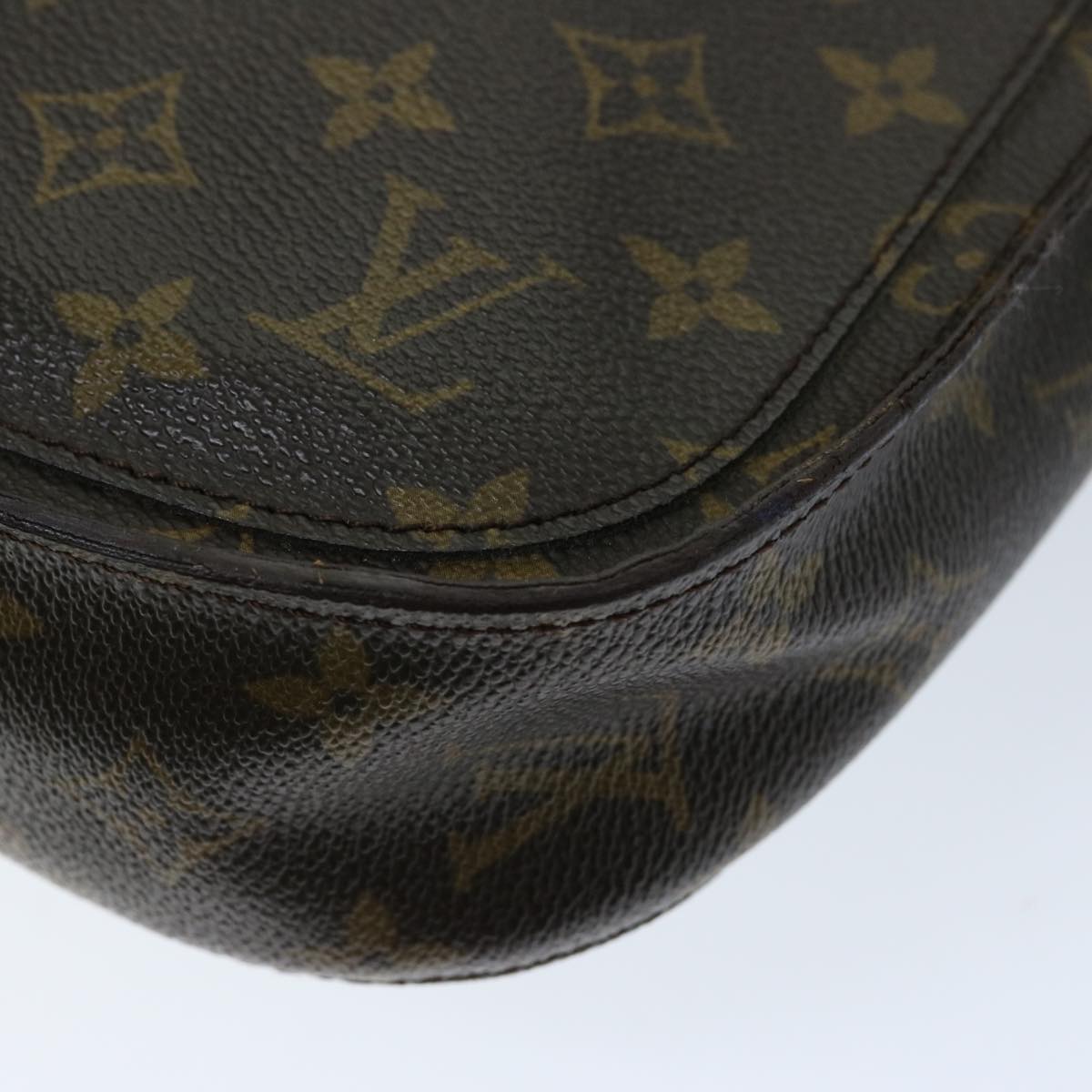 LOUIS VUITTON Monogram Saint Cloud GM Shoulder Bag M51242 LV Auth 69513