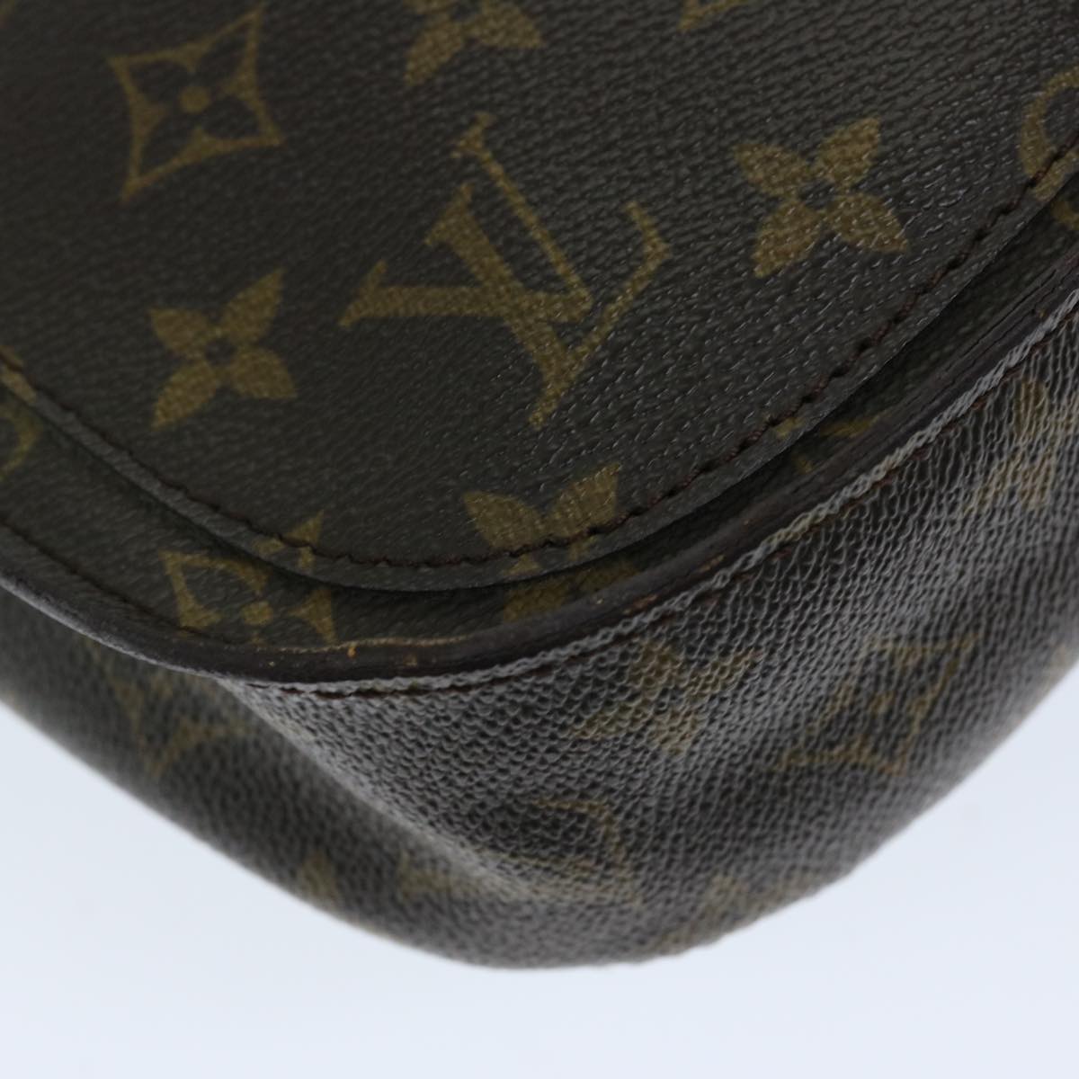 LOUIS VUITTON Monogram Saint Cloud GM Shoulder Bag M51242 LV Auth 69513