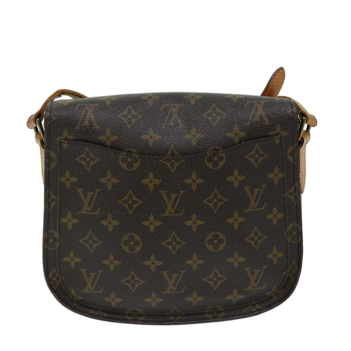 LOUIS VUITTON Monogram Saint Cloud GM Shoulder Bag M51242 LV Auth 69513