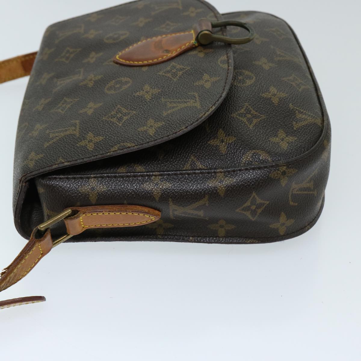 LOUIS VUITTON Monogram Saint Cloud GM Shoulder Bag M51242 LV Auth 69513