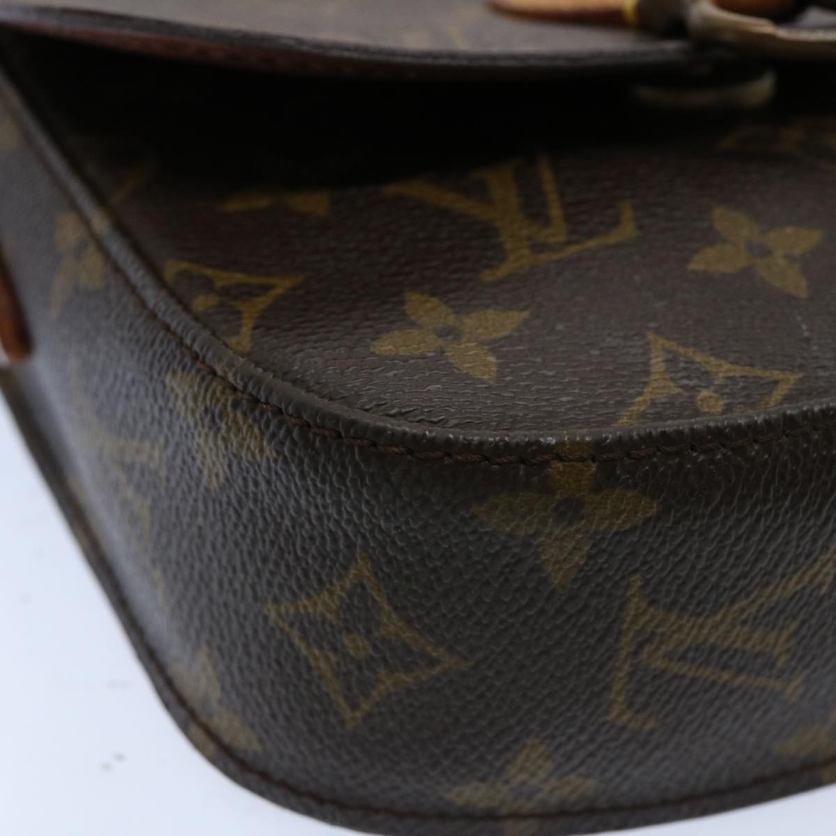 LOUIS VUITTON Monogram Saint Cloud PM Shoulder Bag M51244 LV Auth 69514