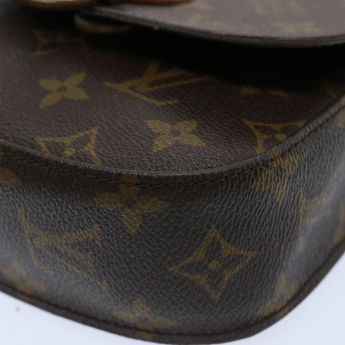 LOUIS VUITTON Monogram Saint Cloud PM Shoulder Bag M51244 LV Auth 69514