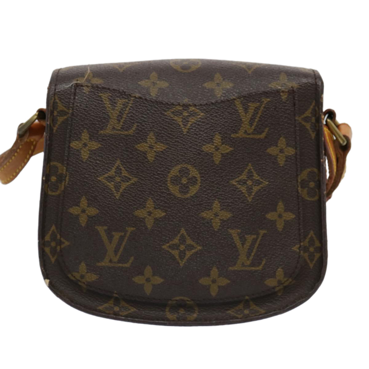 LOUIS VUITTON Monogram Saint Cloud PM Shoulder Bag M51244 LV Auth 69514