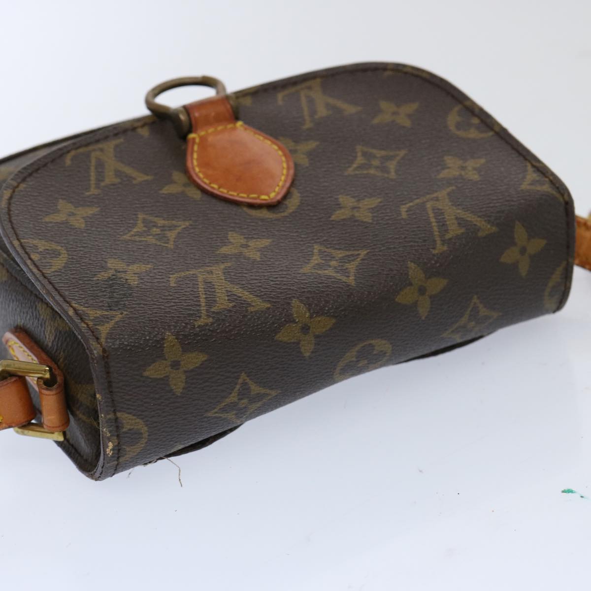 LOUIS VUITTON Monogram Saint Cloud PM Shoulder Bag M51244 LV Auth 69514