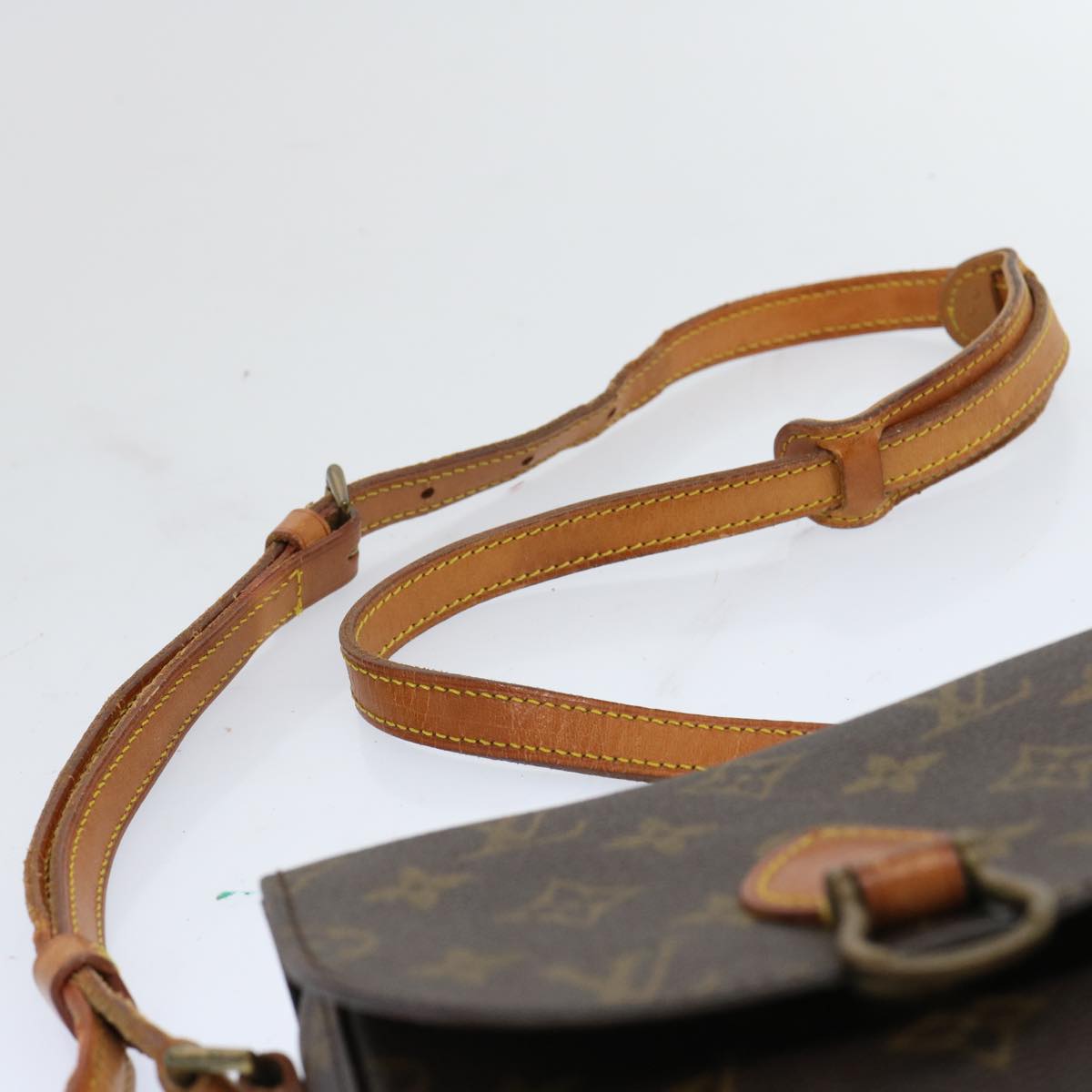 LOUIS VUITTON Monogram Saint Cloud PM Shoulder Bag M51244 LV Auth 69514