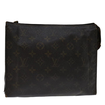 LOUIS VUITTON Monogram Poche Toilette 26 Pouch M47542 LV Auth 69516