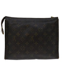 LOUIS VUITTON Monogram Poche Toilette 26 Pouch M47542 LV Auth 69516-2