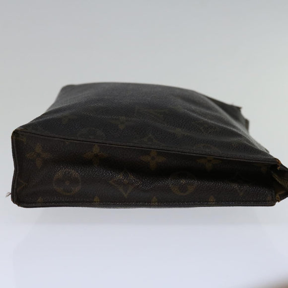 LOUIS VUITTON Monogram Poche Toilette 26 Pouch M47542 LV Auth 69516