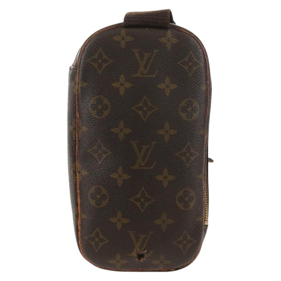 LOUIS VUITTON Monogram Pochette Gange Shoulder Bag M51870 LV Auth 69518