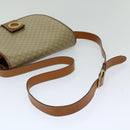 CELINE Macadam Canvas Shoulder Bag Beige Auth 69533-8