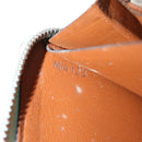 LOUIS VUITTON Portefeuille Jena Long Wallet Leather Green M58208 LV Auth 69535-12