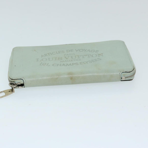 LOUIS VUITTON Portefeuille Jena Long Wallet Leather Green M58208 LV Auth 69535