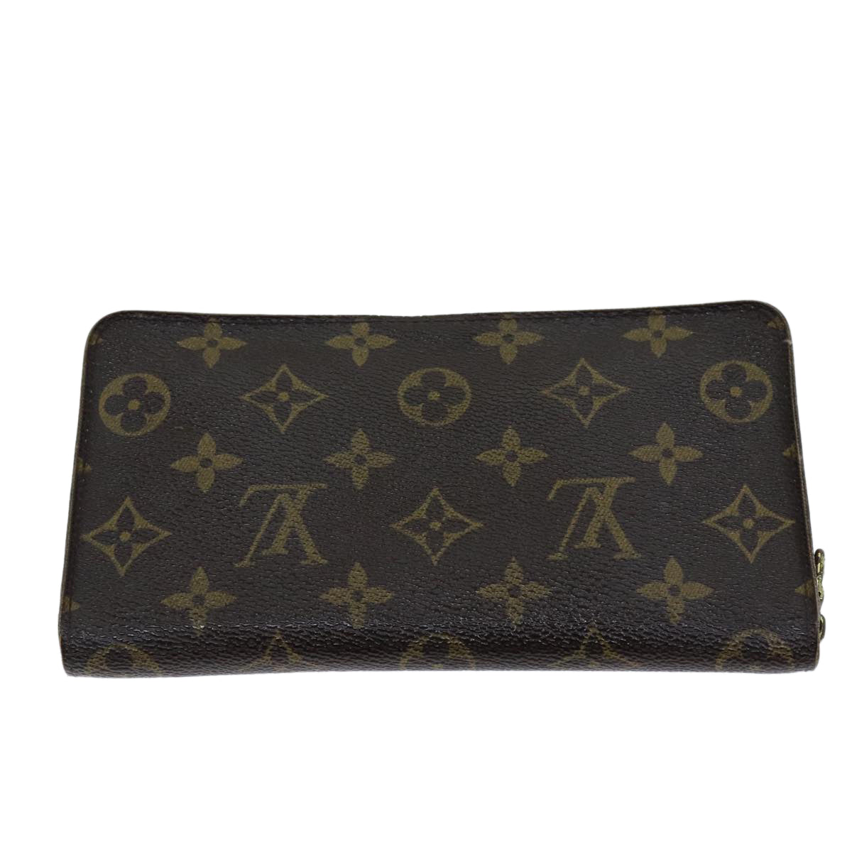 LOUIS VUITTON Monogram Porte Monnaie Zip Long Wallet M61727 LV Auth 69544 - 0