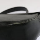 Burberrys Hand Bag Leather Black Auth 69546-16