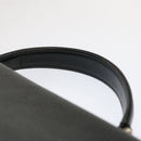 Burberrys Hand Bag Leather Black Auth 69546-8