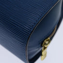 LOUIS VUITTON Epi Dauphine GM Pouch Blue M48435 LV Auth 69549-17