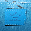 LOUIS VUITTON Epi Dauphine GM Pouch Blue M48435 LV Auth 69549-8