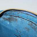 LOUIS VUITTON Epi Dauphine GM Pouch Blue M48435 LV Auth 69549-9