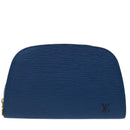 LOUIS VUITTON Epi Dauphine GM Pouch Blue M48435 LV Auth 69549-13