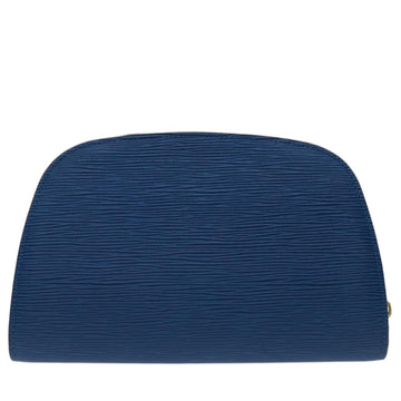 LOUIS VUITTON Epi Dauphine GM Pouch Blue M48435 LV Auth 69549 - 0