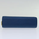 LOUIS VUITTON Epi Dauphine GM Pouch Blue M48435 LV Auth 69549-6
