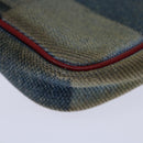 LOUIS VUITTON Monogram Denim Mini Pochette Accessoires Blue M68760 LV Auth 69550-7