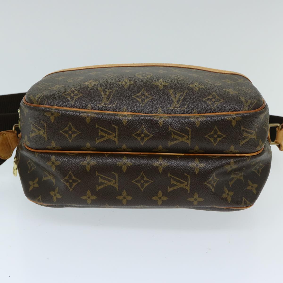 LOUIS VUITTON Monogram Reporter PM Shoulder Bag M45254 LV Auth 69555