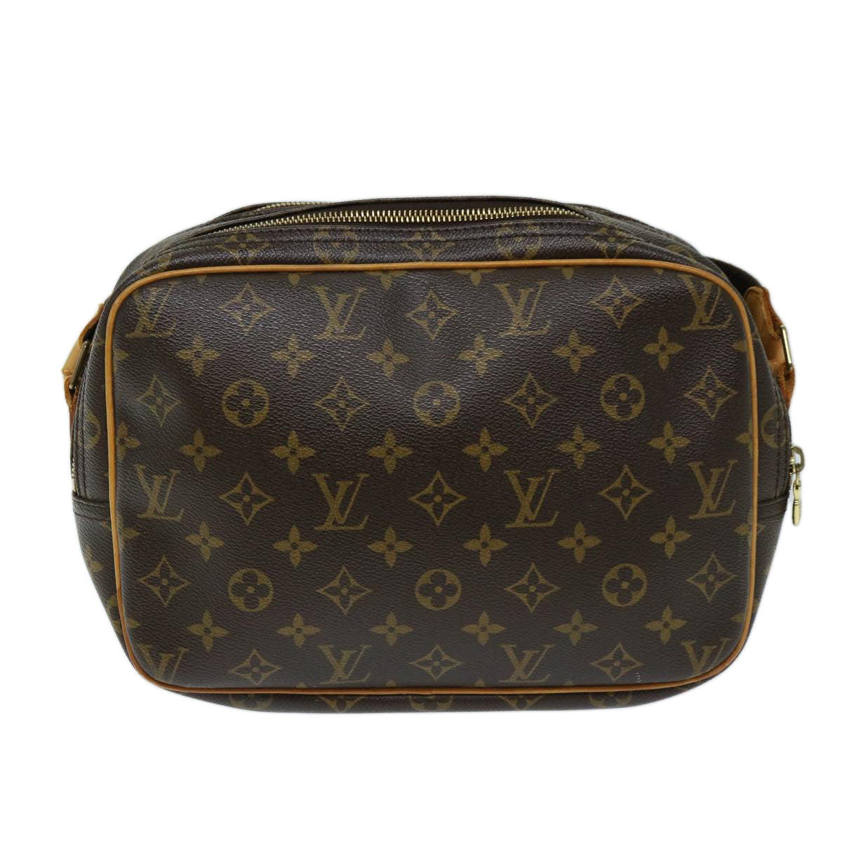 LOUIS VUITTON Monogram Reporter PM Shoulder Bag M45254 LV Auth 69555