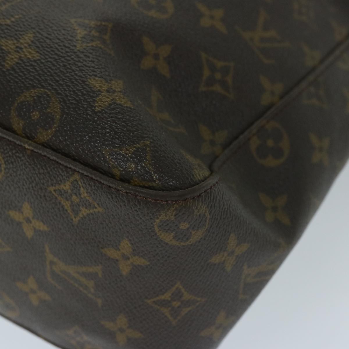 LOUIS VUITTON Monogram Looping GM Shoulder Bag M51145 LV Auth 69565