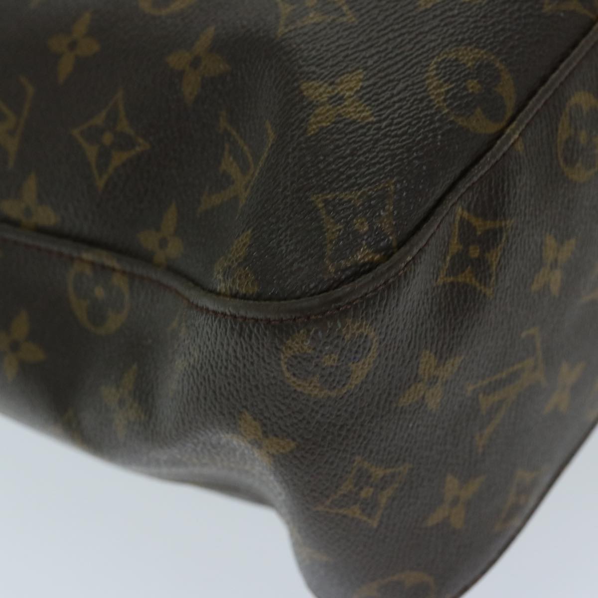 LOUIS VUITTON Monogram Looping GM Shoulder Bag M51145 LV Auth 69565