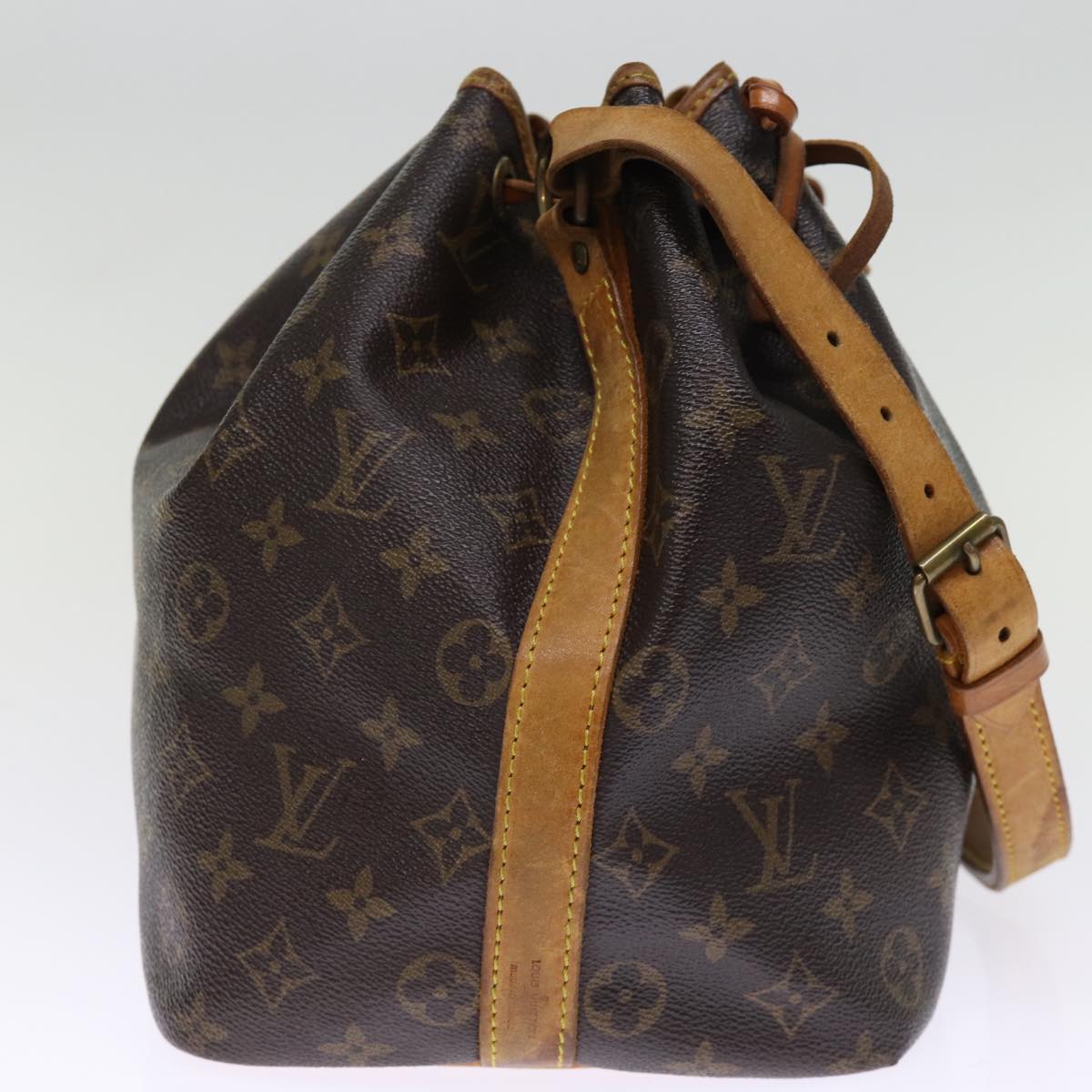 LOUIS VUITTON Monogram Petit Noe Shoulder Bag M42226 LV Auth 69574