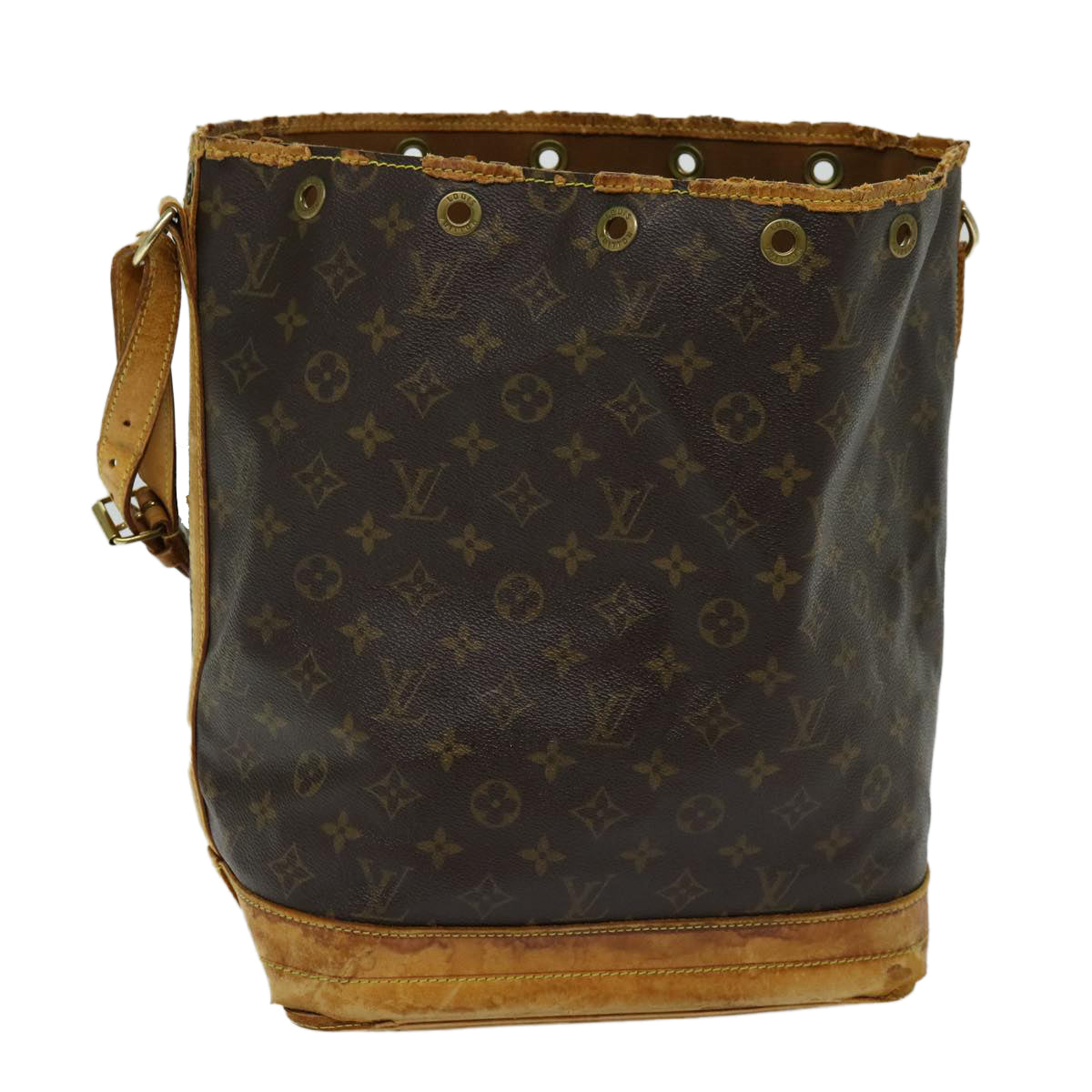 LOUIS VUITTON Monogram Noe Shoulder Bag M42224 LV Auth 69578