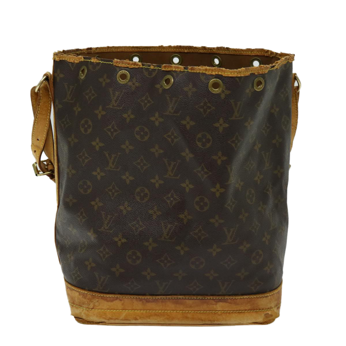 LOUIS VUITTON Monogram Noe Shoulder Bag M42224 LV Auth 69578