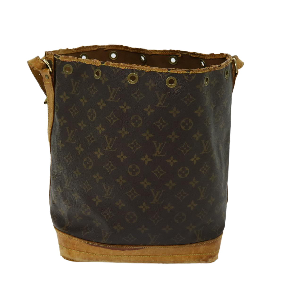 LOUIS VUITTON Monogram Noe Shoulder Bag M42224 LV Auth 69578