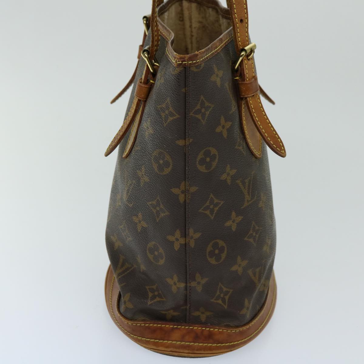 LOUIS VUITTON Monogram Bucket PM Shoulder Bag M42238 LV Auth 69583