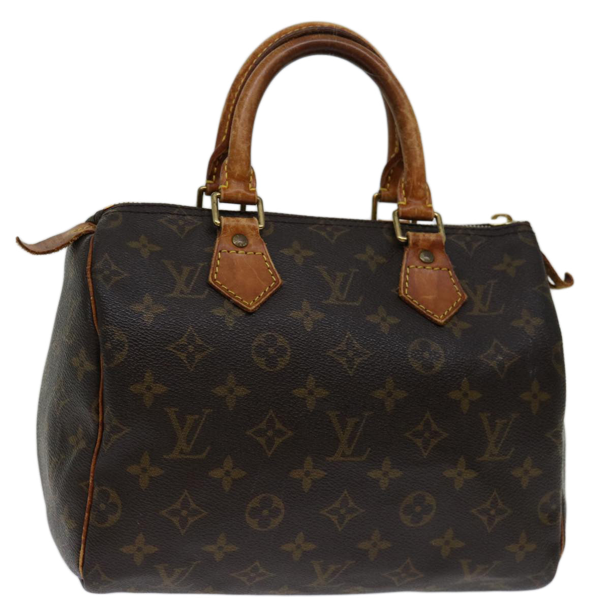 LOUIS VUITTON Monogram Speedy 25 Hand Bag M41528 LV Auth 69584