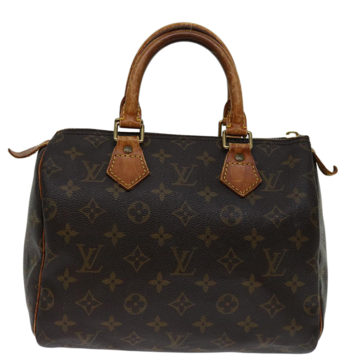 LOUIS VUITTON Monogram Speedy 25 Hand Bag M41528 LV Auth 69584