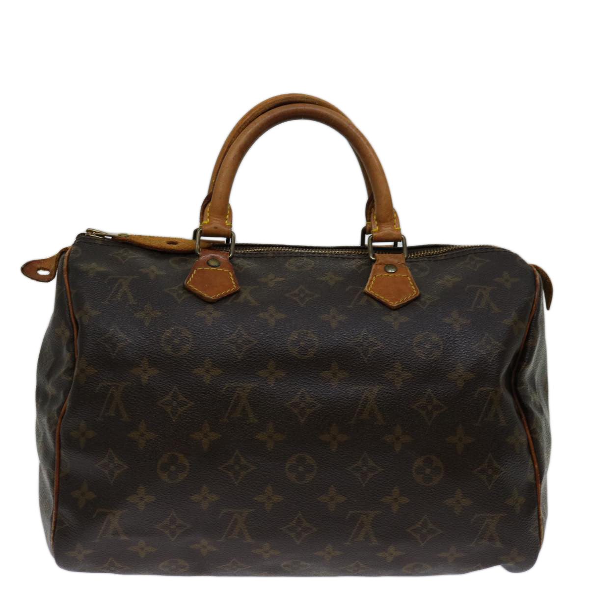 LOUIS VUITTON Monogram Speedy 30 Hand Bag M41526 LV Auth 69587