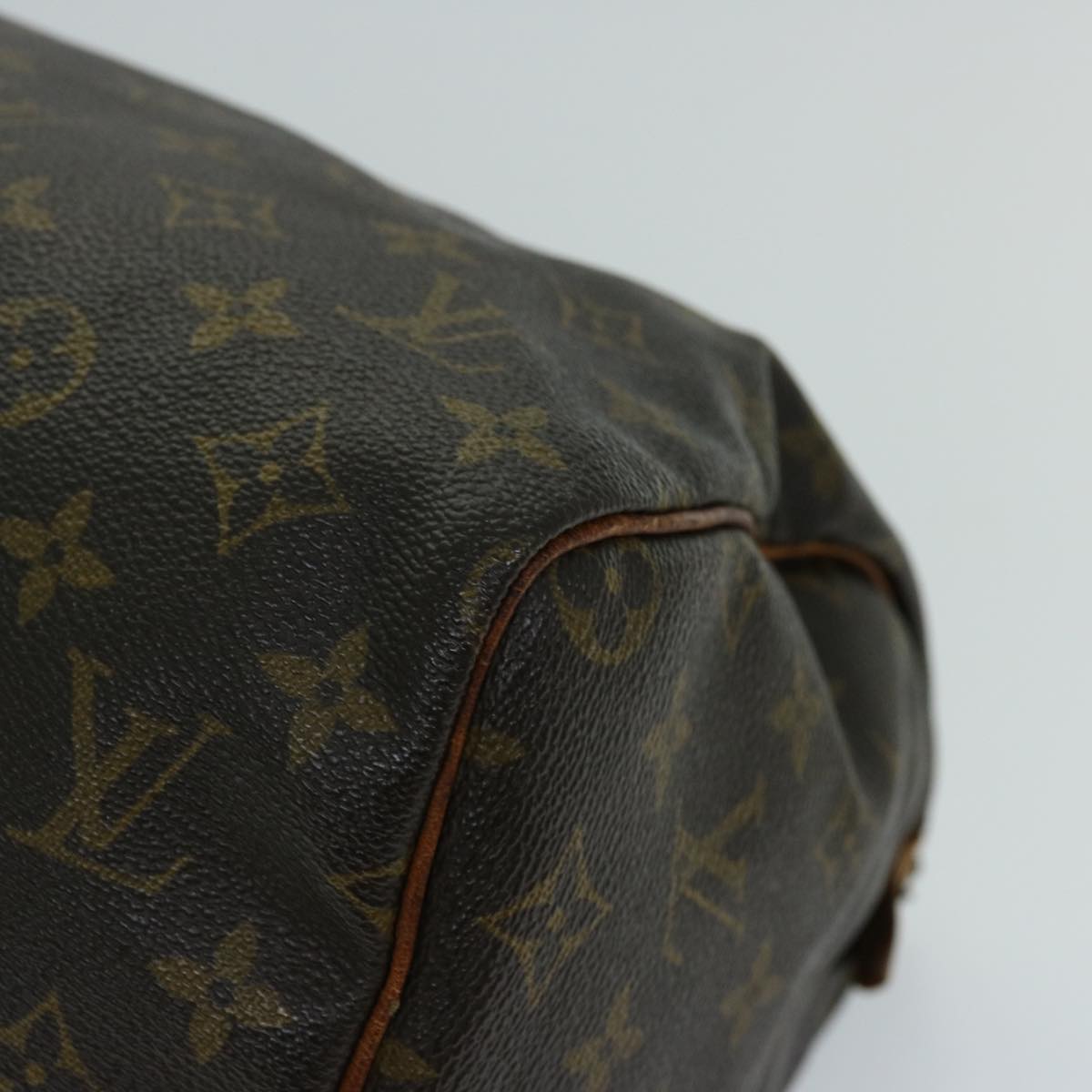 LOUIS VUITTON Monogram Speedy 30 Hand Bag M41526 LV Auth 69589