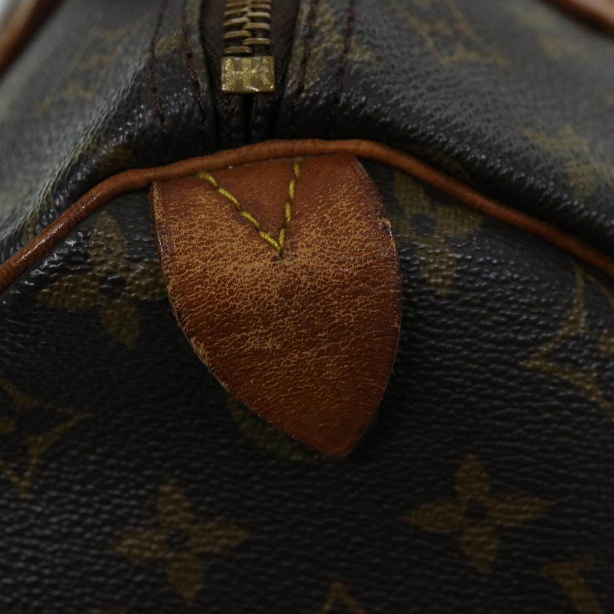 LOUIS VUITTON Monogram Speedy 30 Hand Bag M41526 LV Auth 69589