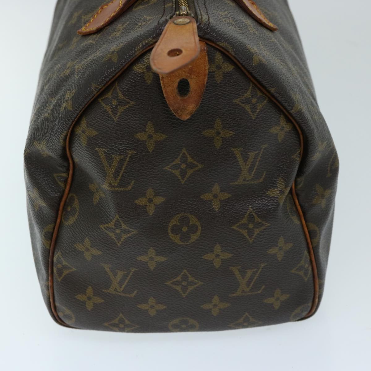 LOUIS VUITTON Monogram Speedy 30 Hand Bag M41526 LV Auth 69589