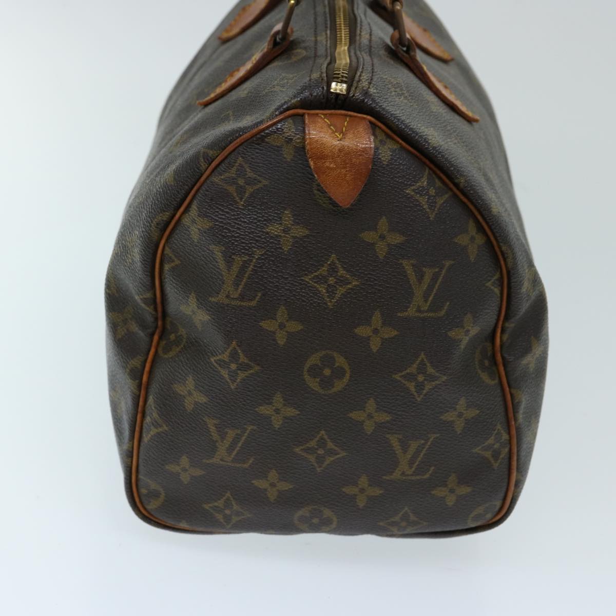 LOUIS VUITTON Monogram Speedy 30 Hand Bag M41526 LV Auth 69589