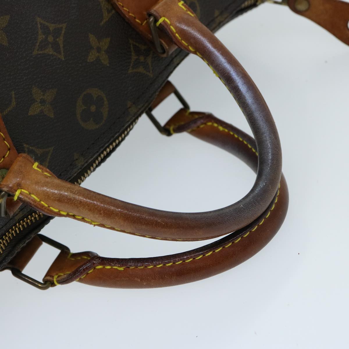 LOUIS VUITTON Monogram Speedy 30 Hand Bag M41526 LV Auth 69589