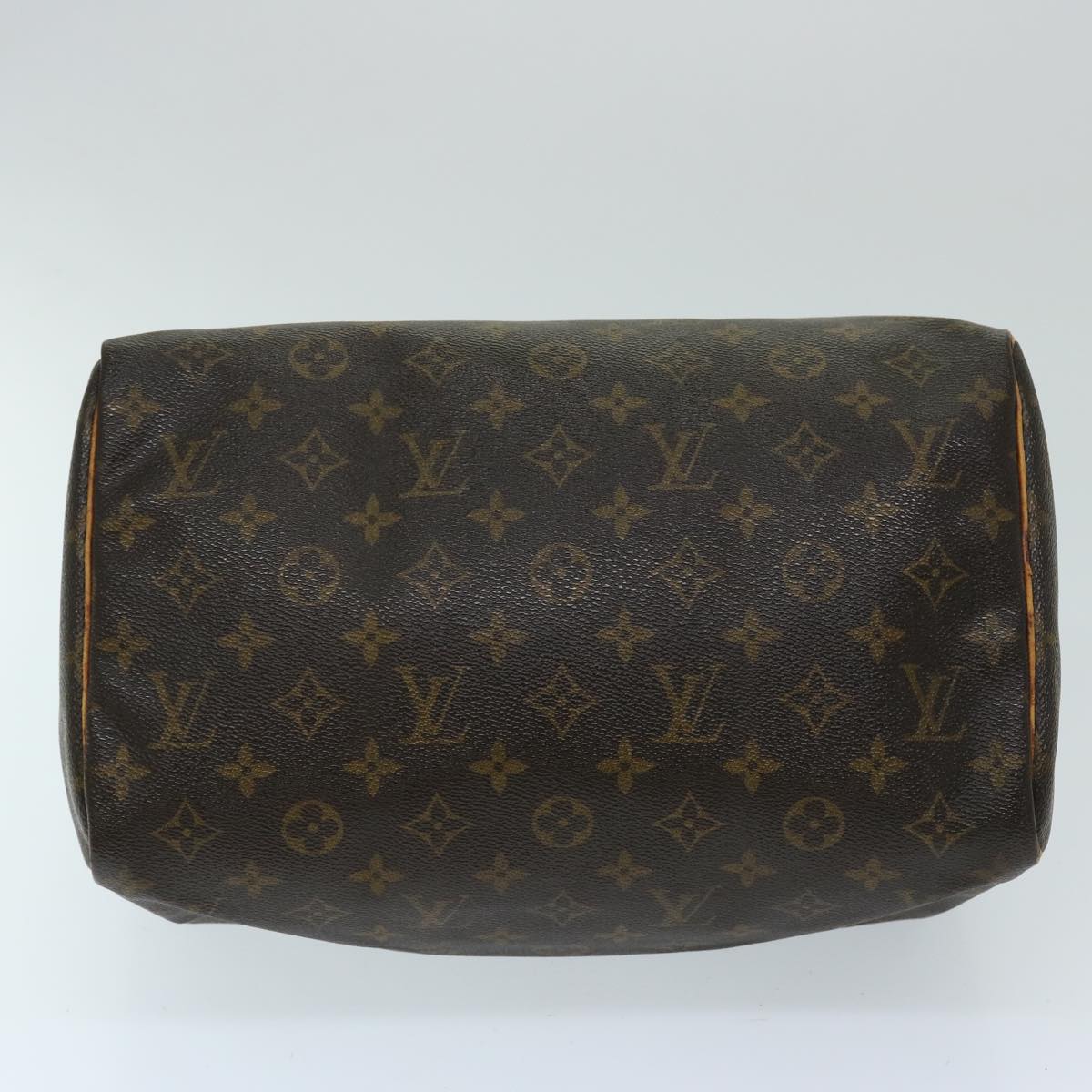 LOUIS VUITTON Monogram Speedy 30 Hand Bag M41526 LV Auth 69590