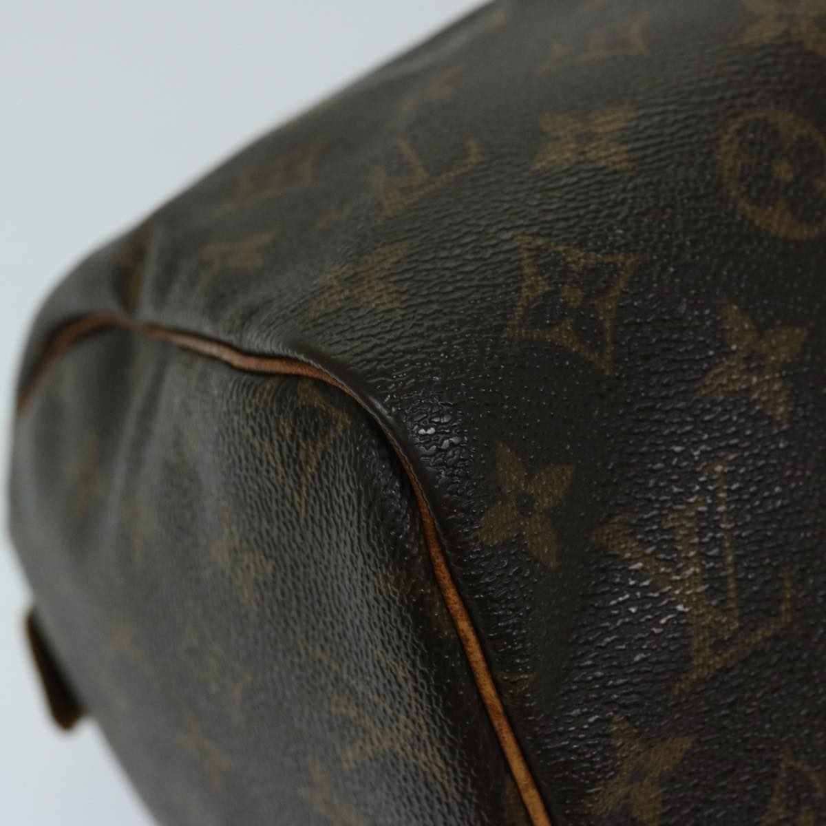 LOUIS VUITTON Monogram Speedy 30 Hand Bag M41526 LV Auth 69590