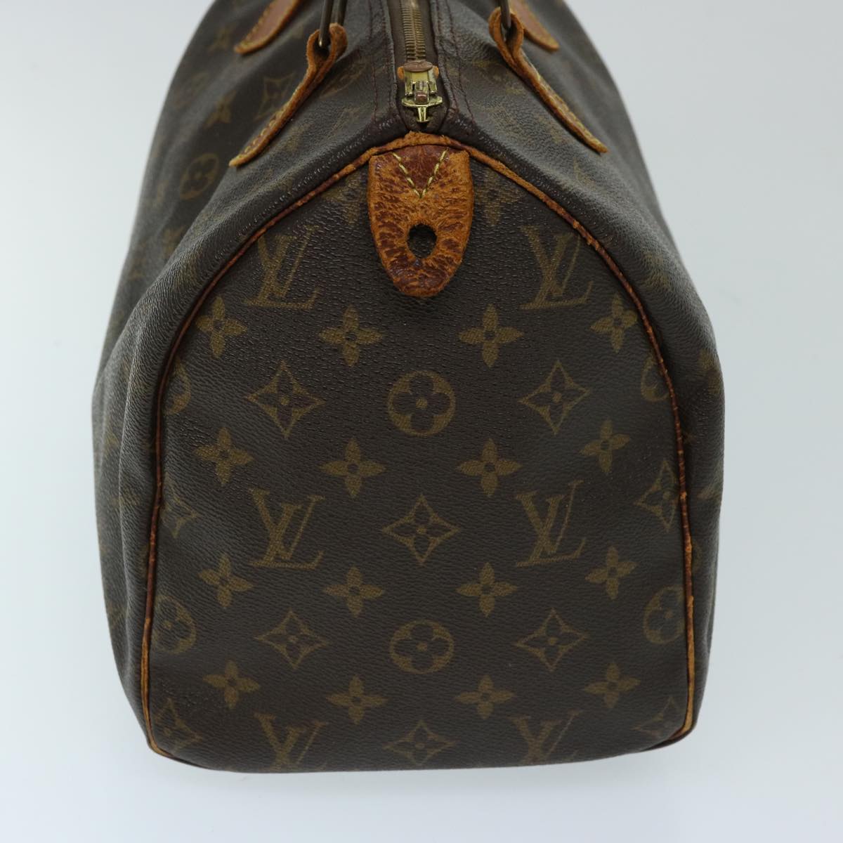 LOUIS VUITTON Monogram Speedy 30 Hand Bag M41526 LV Auth 69590