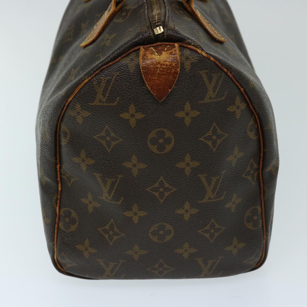 LOUIS VUITTON Monogram Speedy 30 Hand Bag M41526 LV Auth 69590