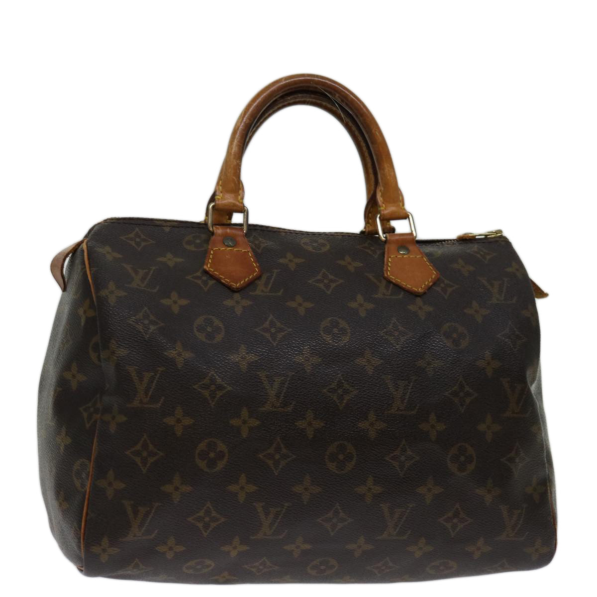 LOUIS VUITTON Monogram Speedy 30 Hand Bag M41526 LV Auth 69591